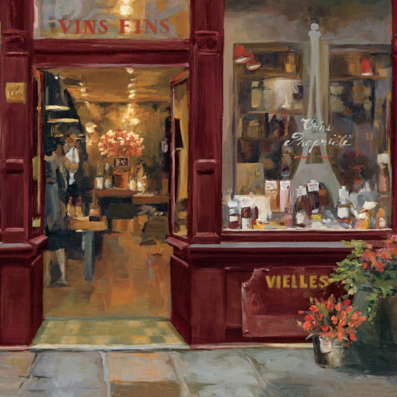 SG1684 global shop front cafe retail building town window france french paint painting