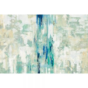 SG1701 underwater reflections water abstract blue green white painting