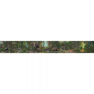 SG1742 african jungle animals mural graphic