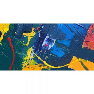TM1017 abstract art paint splashes