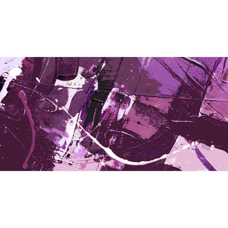 TM1020 abstract art purple splashes