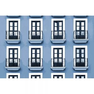 TM1231 classic architecture windows blue