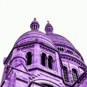TM1240 classic architecture domes purple