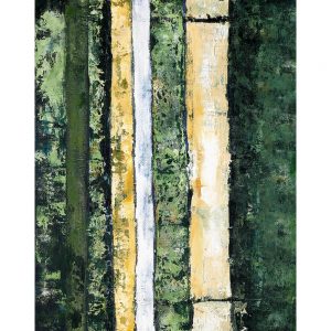 SG080 contemporary abstract lines stripes yellow green texture