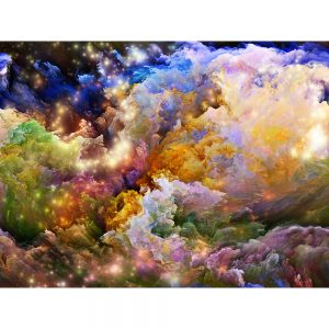 SG1969 art abstract rendering colourful fractal foam lights