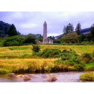 SG2004 ireland round tower glendalough county wicklow ireland
