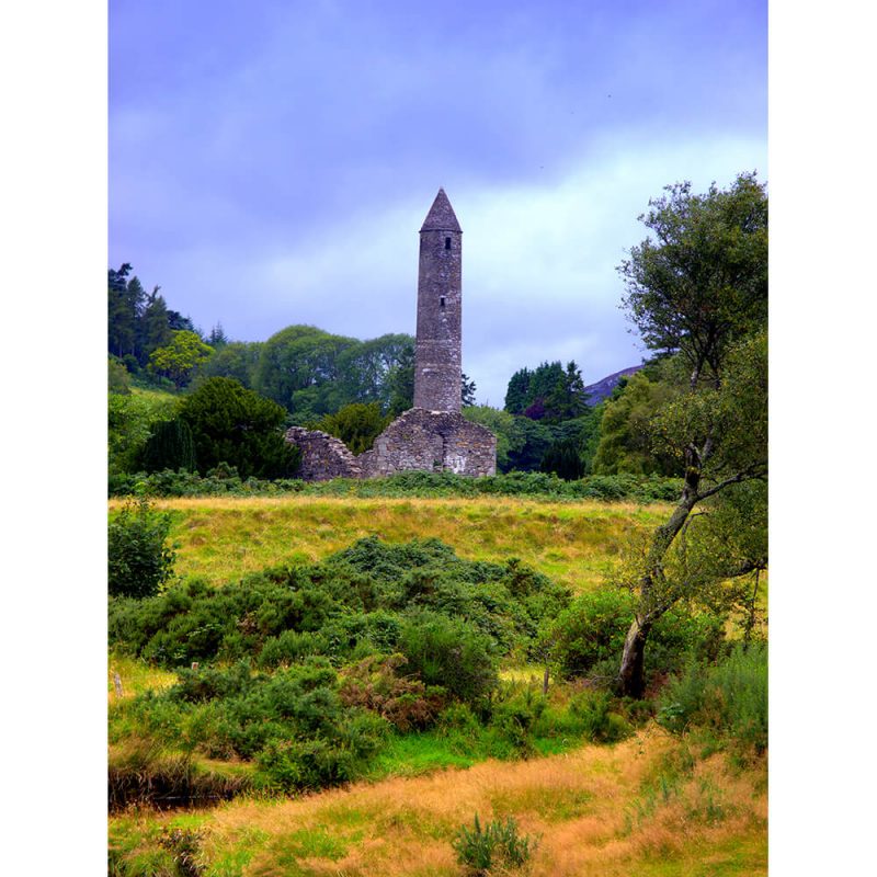 SG2005 ireland round tower glendalough county wicklow ireland