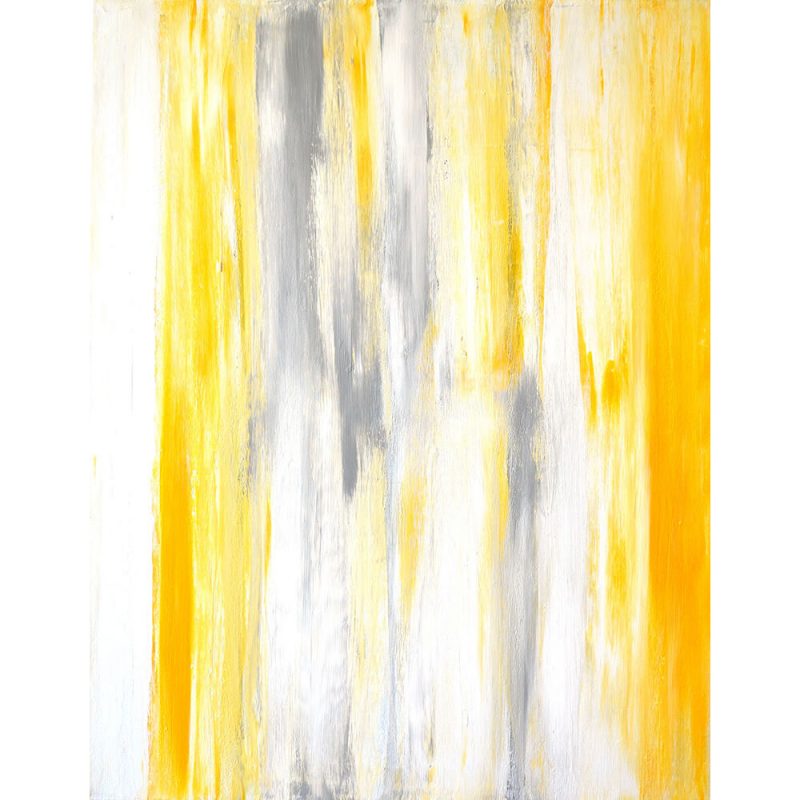SG2044 art abstract grey yellow painting
