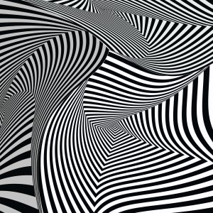 SG2159 black white twisted stripes background