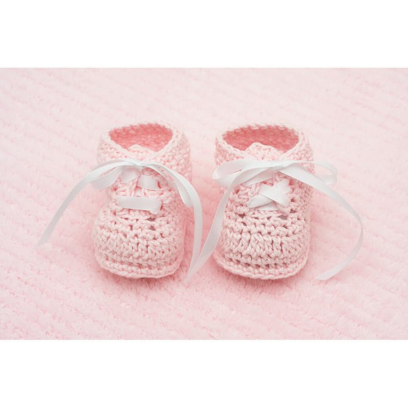 SG2272 baby booties pink