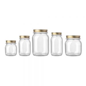 SG2364 empty glass jars