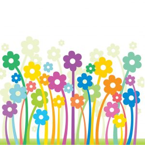 SG2376 flowers vector bright colourful