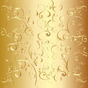 SG2382 gold sprials ornate motif