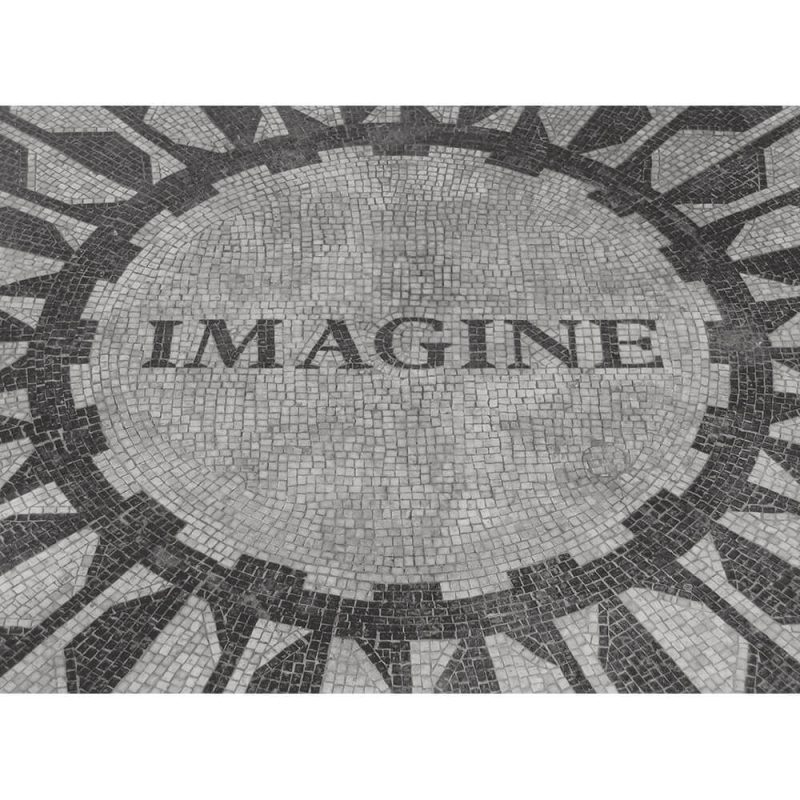 SG2410 imagine mosaic tribute john lennon central park