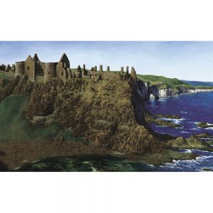 SG249 cliff seascape ocean ruin castle beach