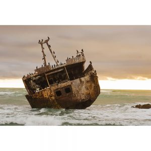 SG2495 shipwreck ocean coast south africa agulhas