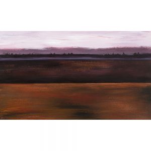 SG385 contemporary abstract purple brown burnt orange horizon landscape landscapes