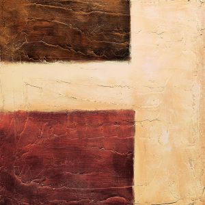 SG410 contemporary abstract brown cream square squares