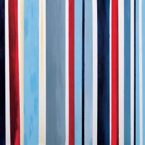 SG458B contemporary abstract stripes lines blue red navy beige