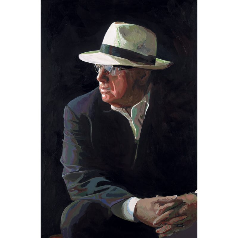 SG584 man male hat suit paint painting figure