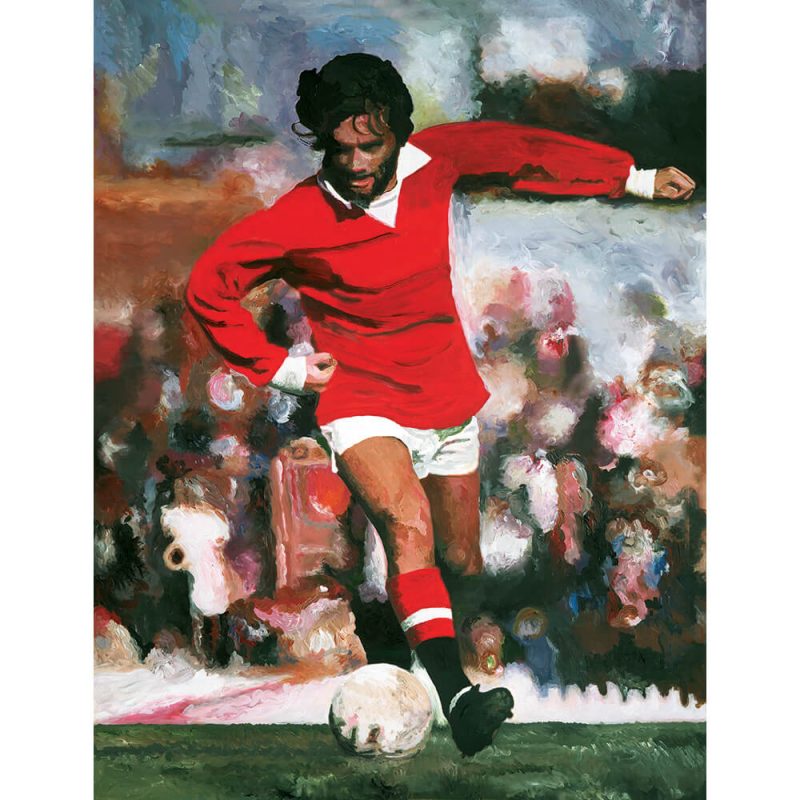 SG632 george best football sport player pitch