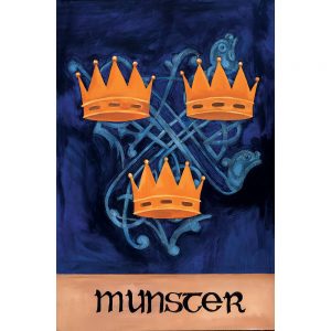 SG703 munster blue gold coat of arms province