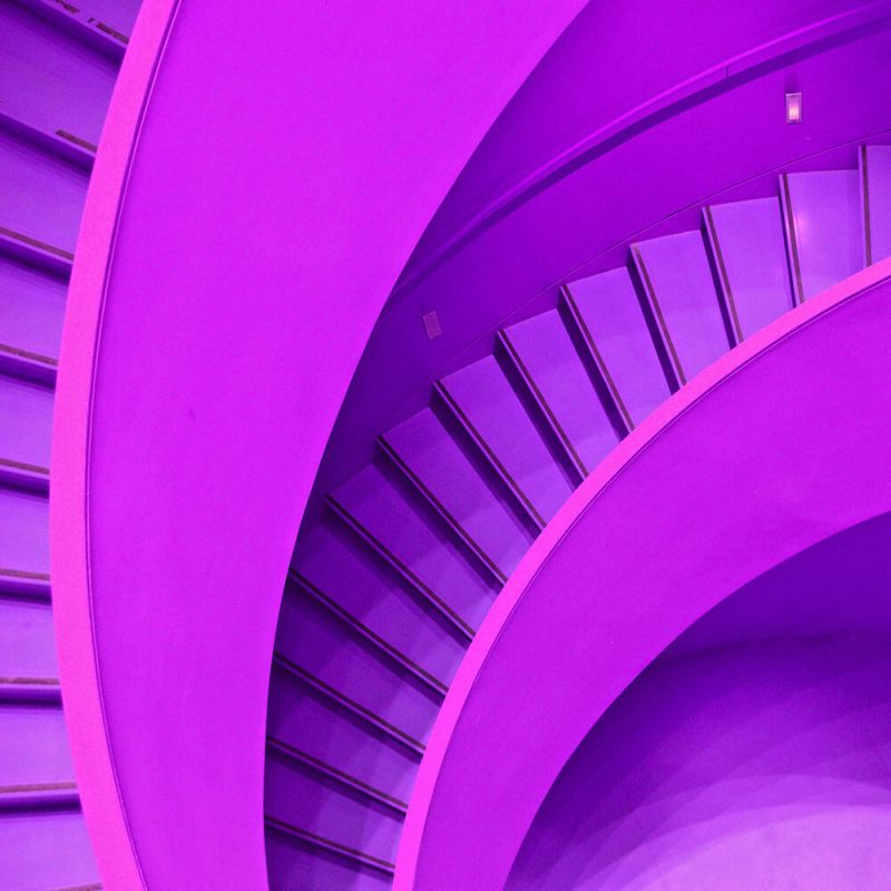 TM1279 architecture modern stairs pink