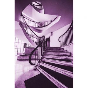 TM1295 architecture staircase purple