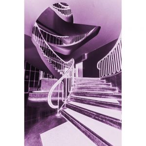 TM1296 architecture staircase purple invert