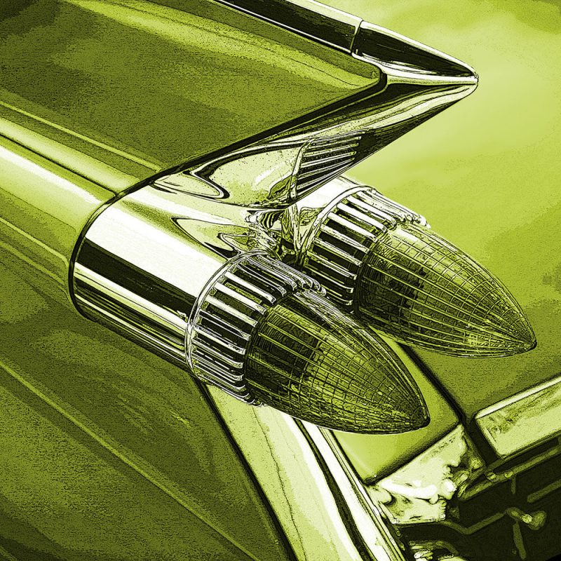 TM1316 automotive american cars rocket lights green