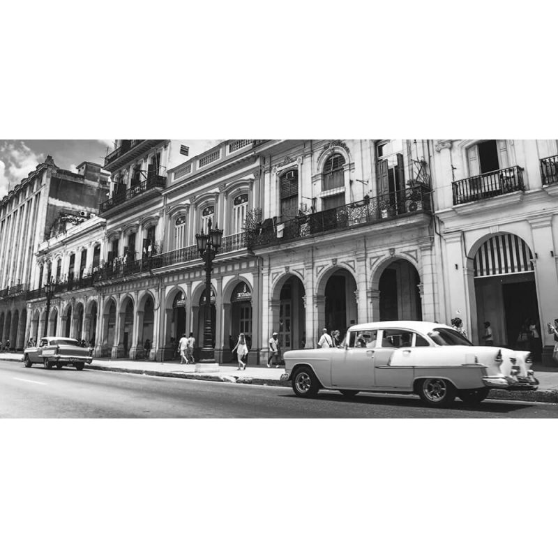 TM1357 automotive cuban cars street mono