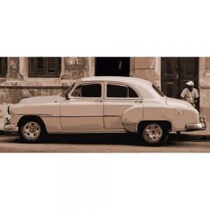 TM1368 automotive cuban cars sepia