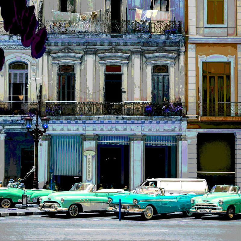 TM1381 automotive cuban cars street