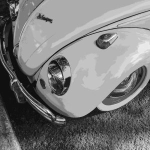 TM1416 automotive classic cars beetle pink