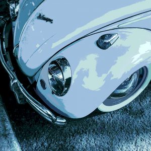 TM1417 automotive classic cars beetle blues