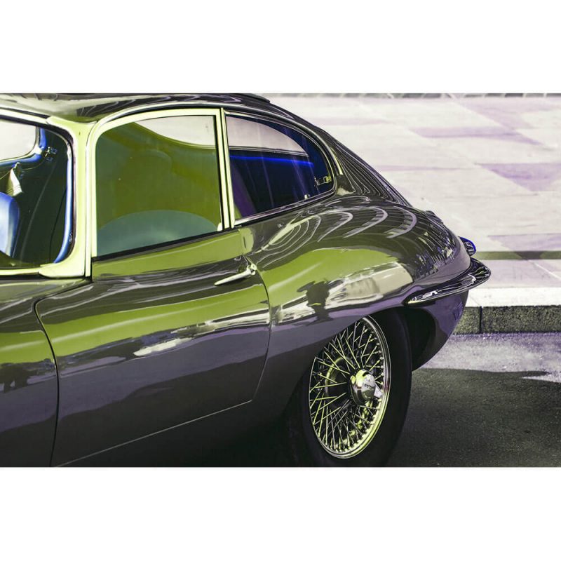 TM1427 automotive classic cars etype green