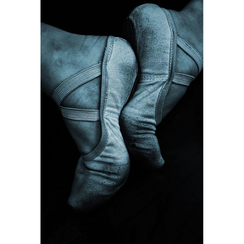 TM1716 ballet shoes blue
