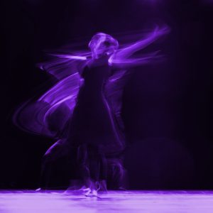 TM1748 contemporary dance purple