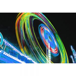 TM1819 spinning fairground lights greens