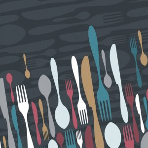 TM1859 cutlery background graphic blue