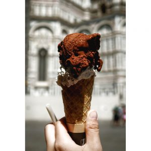 TM1898 ice cream cone chocolate