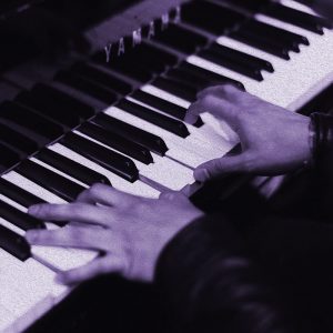 TM1923 piano keyboard mauve