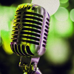 TM1927 retro microphone green