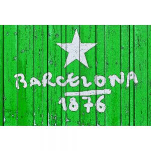 TM2069 barcelona type green fence