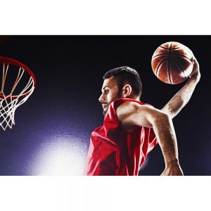 TM2155 basketball player red