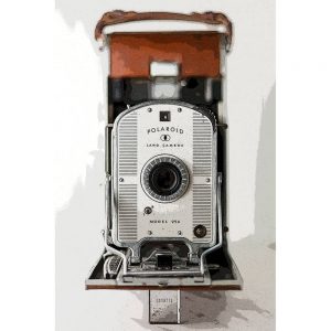 TM2225 retro polaroid land camera