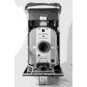 TM2226 retro polaroid land camera mono