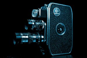 TM2234 retro cine camera blue
