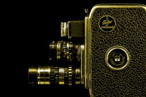 TM2238 retro cine camera yellow