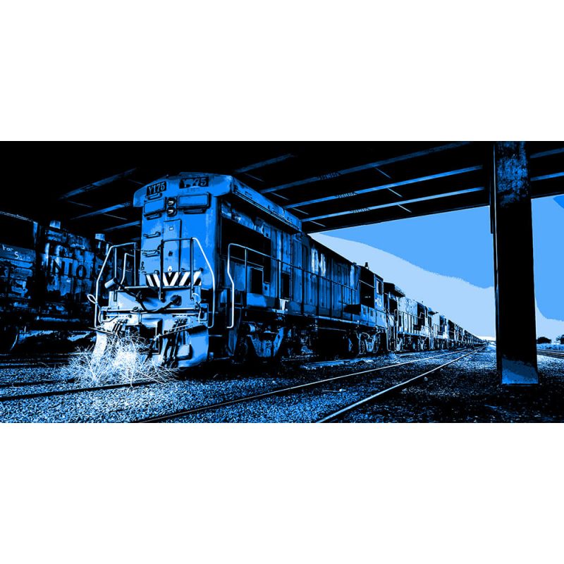 TM2302 loco retro blue